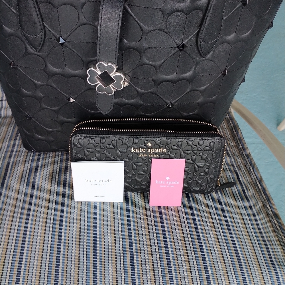 Kate spade tote and wallet